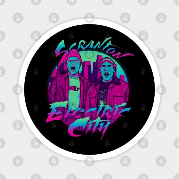Scranton Electric City! Magnet by Tv Moments